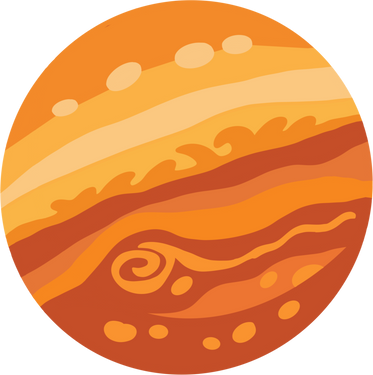 Planet Jupiter Illustration